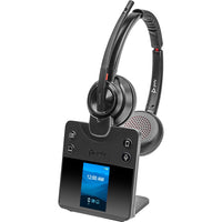 HP - Casque stéréo DECT sans fil Poly Savi 8420 Office-Connectivité à 3 voies