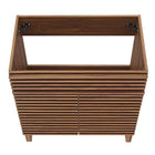 Modway - Render 30" Armoire de toilette de salle de bain (lavabo non inclus) - Noyer-8