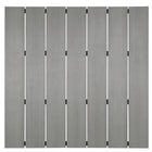 Modway - Maine 40 po Terrasse extérieure Table à manger, Brun Gris-Cadre en aluminium revêtu de poudre