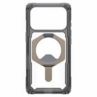 UAG - Étui Robuste Plasma XTE MagSafe pour iPhone 17 Pro - Frêne/Titane-Béquille intégrée
