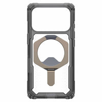 UAG - Étui Robuste Plasma XTE MagSafe pour iPhone 17 Pro - Frêne/Titane-Béquille intégrée