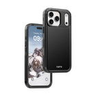 TUFF8 - Étui Impact+ Triple Couche iPhone 17 Pro Max-Étui avec support à accès rapide : Comprend une fixation pratique pour ceinture permettant un accès rapide et une fonction de support