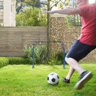 Soozier – Filet de rebond de soccer ajustable-Le cadre en métal avec revêtement en poudre résiste à un entraînement intensif quotidien et aux conditions extérieures 
