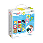 Banana Panda - Puzzles pour bébé, 12 puzzles, 18 mois et plus-Le puzzle de sol sur les transports est un puzzle de sol colouré