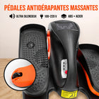 MotionGrey - Elliptique sous bureau - Pédalier compact avec écran d’affichage et télécommande - Noir-4