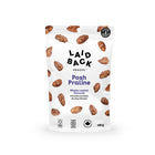 Laid Back Snacks - Posh Praline - Amandes enrobees de sirop d'erable - 130 g -Certifié neutre en carbone