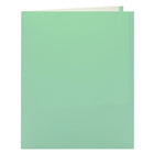 Staples - Porte-document à deux pochettes - format lettre - menthe-Pas d'attache