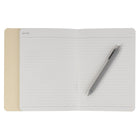 Gry Mattr - Cahier de notes avec stylo - Crème - A5-Pages lignées