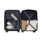 Bugatti - Valise de cabine à coque rigide 21.50 po de la collection Alexandria - Vert-Roues pivotantes doubles à 360 degrés pour un roulement fluide et silencieux (8 roues)