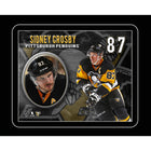 Sidney Crosby Pittsburgh Penguins portrait - Impression encadree - 15" x 13"-Qualité supérieure - virtual frames