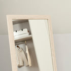 HOMCOM - Miroir rectangulaire corps entier - 21 po l x 64 po H - blanc-Couleur : Blanc 