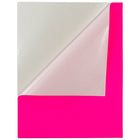 Jam Paper Étiquettes autocollantes pleine page, 8 1/2 x 11 po, rose néon, 10/paquet-10 par paquet