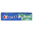 Crest - Dentifrice Whitening Plus Scope - 120 mL - Menthe Fraîche-La mousse active + la formule blanchissante aident à combattre la carie, le tartre* et éliminent les taches de surface 
* avec un brossage régulier