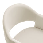 Modway - Talia 37 pouces Cuir végane Tabouret de comptoir - Albâtre-8