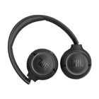 JBL - Tune 680NC Casque supra‑auriculaire sans fil avec réduction de bruit - Noir-2 micros avec technologie de formation de faisceaux pour des appels parfaits
