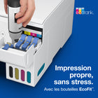 Epson - T522 Bouteille d’encre - Capacité standard - Noir-Encre d’origine Epson - pour un rendement fiable et des résultats éclatants