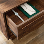 Modway - Bulwark 2 tiroirs Table de chevet, Noyer-Stratifié à grain de bois