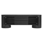 Modway - Duval Ovale de 71 pouces Armoire TV, Noir-7