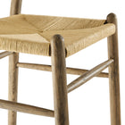Modway - Amish Tabouret de bar - Teck gris usé-8