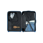 Reebok - GO Collection Bagage à main rigide - Bleu-8 roulettes doubles à 360 degrés pour un contrôle précis et un roulement doux et silencieux