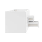 Modway - Vitality 36" Armoire de toilette de salle de bain (lavabo non inclus) - Blanc-Conception murale