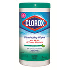 Clorox - Serviettes desinfectantes sans eau de Javel ? parfum fraîcheur ? boîte de 70 serviettes-Serviettes epaisses, texturees et imbibees d'une formule incolore au sechage pouvant être utilisee sur de nombreuses surfaces.
