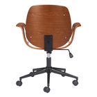 Zuo - Ali Chaise de bureau - Blanc-6