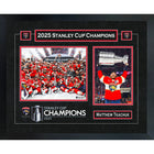 Matthew Tkachuk Florida Panthers 2025 Stanley Cup Champions 18x22" Player Championship Frame - Impression encadree - 22" x 18"-Qualité supérieure - virtual frames