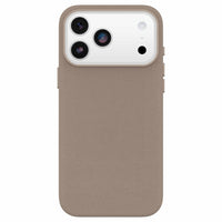 OtterBox - Étui Symmetry Cactus Leather MagSafe avec Contrôle de la Caméra pour iPhone 17 Pro Max - Bois de Coton Glen (Brun)-Ouverture conçue avec précision pour une interaction facile avec le contrôle de la caméra