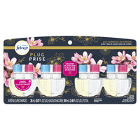 Febreze - PRISE Recharge quadruple Fleur de cerisier - 104 mL-La technologie Senteur durable procure une fraîcheur du premier jour qui dure 50 jours (à faible intensité)