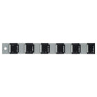 Merangue - Règle accordéon pliable - 12 po - Noir/Gris-Règle pliante