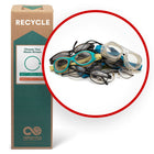 TerraCycle - Lunettes - Zero Waste Box- Moyenne-Veuillez nous envoyer lunettes de vue ou de soleil,  lunettes de protection et de natation, lunettes de ski.