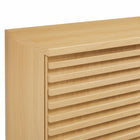 Modway - Render Fixé au mur Armoire de salle de bain in Chêne-Finition en bois