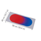 ONEofZERO Grand sous main premium - Rhythmicore Astro Flow-Dessus en Tissu Lisse : Surface lisse pour un glissement sans effort et une compatibilité avec toutes les souris
