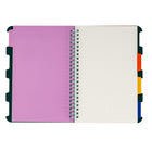 General Supply Goods + Co - Cahier de notes avec séparateurs - Paquet de 4-6