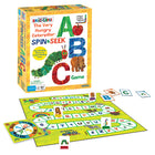 Briarpatch - Jeu ABC - Tourne et cherche - La chenille qui fait des trous -Ce jeu présente l'alphabet aux enfants en leur apprenant la différence entre les grandes et les petites lettres.