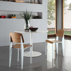Modway - Cabin Restauration Fauteuil d’appoint - Blanc naturel-Siège et dossier en contreplaqué