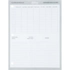 Hilroy - Cahier Be Berry – 10 1/2 po H x 8 po l – 160 pages – Vert-Taille : 26, 7 cm x 20,3 cm (10 1/2 po x 8 po)
