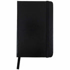 JAM Paper - Petit carnet à couverture rigide avec élastique - 100 feuilles lignées - 3 3/4" x 5 5/8" - Noir-Couleur : noir | Soyez élégant et organisé avec un carnet de notes colouré.
