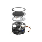 Jabra - Haut-parleur SPEAK2 75 - Gris-Le bord de ce haut-parleur en forme de disque comprend des commandes de volume, de sourdine, d’appel et d’alimentation. Il existe également un bouton intelligent programmable qui peut être configuré pour composer rapidement un numéro, activer un assistant vocal, etc. Le bouton Microsoft Teams vous permet de mettre votre réunion au premier plan