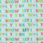 JAM PAPER - Papier cadeau de Noël - 76 cm x 76 cm - Bleu clair « Let it Snow »-Conçu pour mettre en valeur vos cadeaux, ce papier cadeau festif fera le bonheur de vos amis et de votre famille pendant les fêtes !
