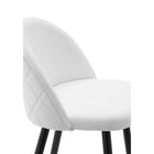 Modway - Cordial Tissu Tabourets de comptoir - Blanc - Ensemble de 2-9