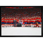 Florida Panthers 20x29 Conference Final Trophy - Toile encadree - 31" x 22"-Impression sur toile de qualité supérieure avec bordures enveloppées