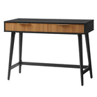 Work Zone - Bureau d’écriture de 48 po Tosca - Espresso-Une conception moderne du milieu du siècle au charme raffiné et contemporain