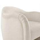 Modway - Compose Performance Velvet Chaise d’accent - Alabaste-8