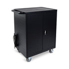 Luxor - Chariot de recharge CA pour 32 appareils – ordinateurs portables/Chromebooks (jusqu’à 17 po, avec minuterie)-Portes d’accès avant et arrière verrouillables ; fourni avec deux clés