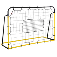 Soozier - But De Soccer 6 x 4 pi Avec Filet De Rebond, 5 Angles Réglables Pour Entraînement Soccer, Baseball, Basketball-Un but de football pour l'entraînement quotidien, particulièrement adapté au football, au basket-ball et au baseball    