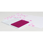 Ready 2 Learn - Tampon encreur lavable géant - Rose vif - 6,2 po L x 4,1 po l - Paquet de 2-Conception du tampon d'encre surélevé: Le tampon surélevé signifie qu'il n'y a pas de bords durs autour de l'encre. Les enfants peuvent appuyer sans heurter un bord, ce qui offre plus d’espace pour tamponner !