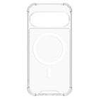 Blu Element - Étui Robuste DropZone avec Magnets Clear pour Google Pixel 10/10 Pro-Compatible MagSafe