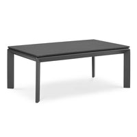 Modway - Riverside Aluminium Terrasse extérieure Table basse - Gris-Table basse extérieure sur patio
